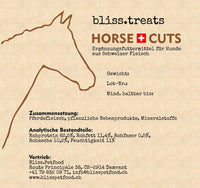 bliss.treats HORSE CUTS