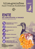 bliss.grainfree Adult Ente mit Süsskartoffel & Orange