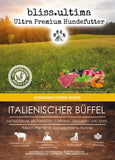 bliss.ultima Adult Italienischer Büffel mit Basilikum, Brombeeren, Kurkuma, Leinsamen & Apfel