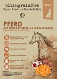 bliss.grainfree Adult Pferd mit Süsskartoffel & Granatapfel