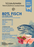 bliss.treats Leckerchen mit 80% Fisch