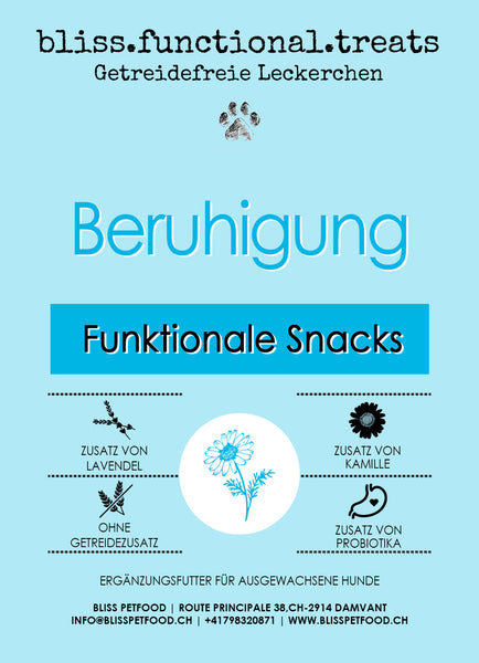 bliss.functional.treats Leckerchen Beruhigung
