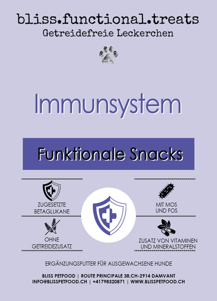 bliss.functional.treats Leckerchen Immunsystem